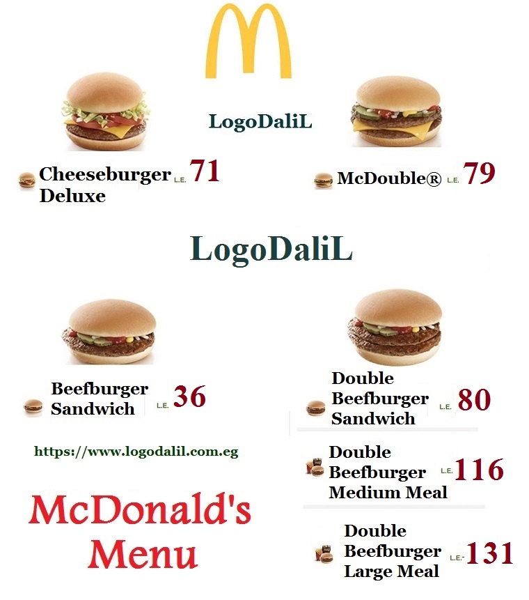 McRoyale, Big Mac, Big Tasty, Double McRoyale 